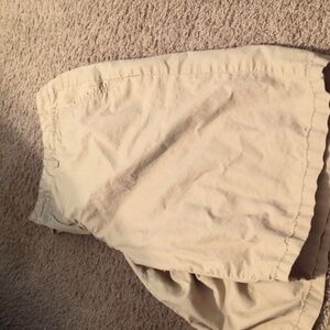 Khaki shorts. 2 For $10